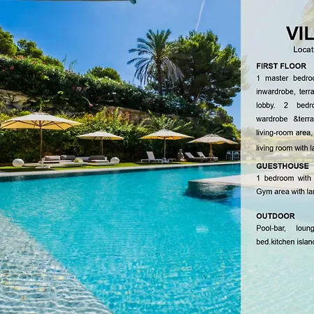 Luxury Mansion, Excellent Holiday home Ibiza Town